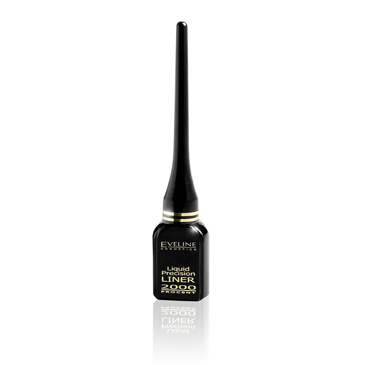 Eveline Подводка д/век Liquid Precision Eyeliner 2000% MATT Чёрная ВОДОСТОЙКАЯ . 3 /LE01-MAT/