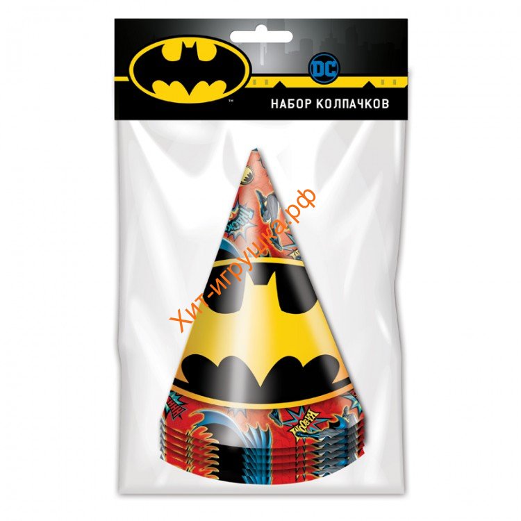 Batman Набор колпачков 6 шт 280564, 280564
