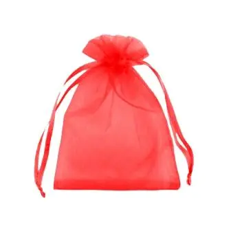 Мешочки из органзы (17*23см) №351 000801-3E, Красный *10