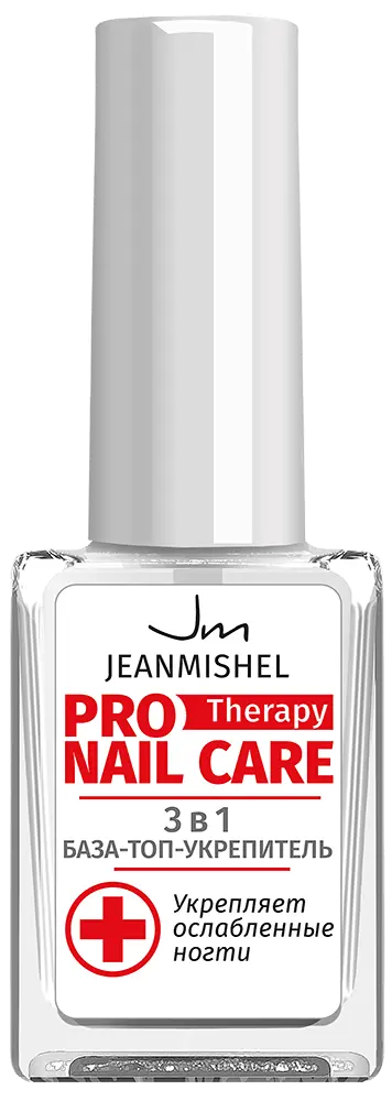 JEANMISHEL (6мл) Лечебное ср-во Pro Therapy Nail Care 3в1 База-Топ-Укрепитель.10