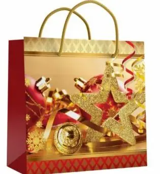 Пакет подарочный 11-04 Новый Год (22,5*23*10см). 12