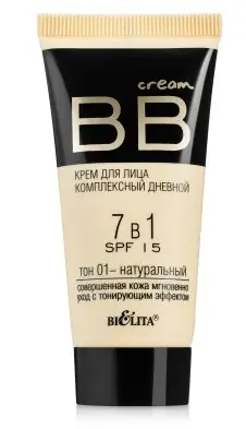 Белита ВВ cream Крем д/л комплекс. Дневной 7в1 SPF-15, №01 натурал. (30мл)/15