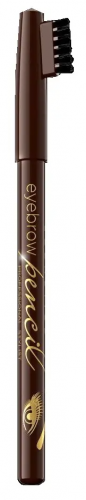 Eveline Карандаш для БРОВЕЙ с щёточкой EYEBROW Soft Brown .(6)