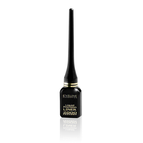 Eveline Подводка д/век Liquid Precision Eyeliner 2000% MATT Чёрная ВОДОСТОЙКАЯ . 3 /LE01-MAT/
