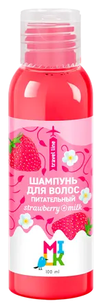 БИГ «Милк»  Мини формат (100мл) Шампунь для волос Питательный.12 /99311/