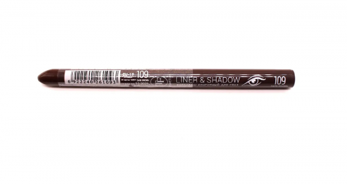 Triumpf CU-19 Карандаш автомат для ГЛАЗ Liner&Shadow №109 dark brown/темно-кор.(6)