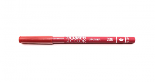 Triumpf CW-212 Карандаш д/губ TRIUMPH of COLOR № 206, темн.розов.
