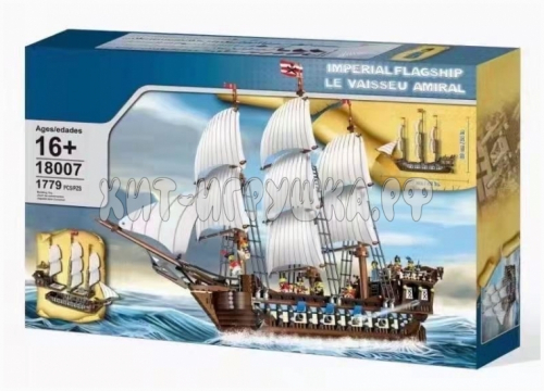 Конструктор Корабль 1779 дет. 18007, 18007 корабль