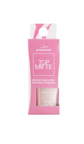 JEANMISHEL (6мл) Nail Care PRO Верхнее покрытие с матовым эффектом