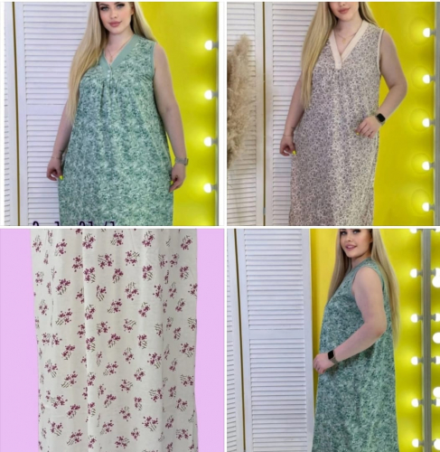 Ночная сорочка женская (без выбора цвета), код 7305855