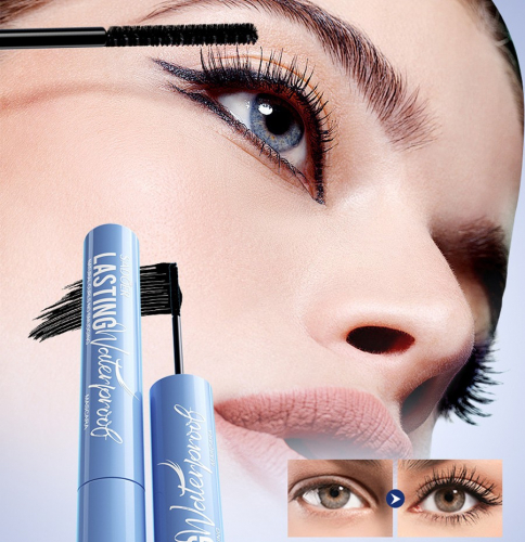 Ультратонкая удлиняющая водоустойчивая тушь для ресниц Sadoer Lasting Waterproof