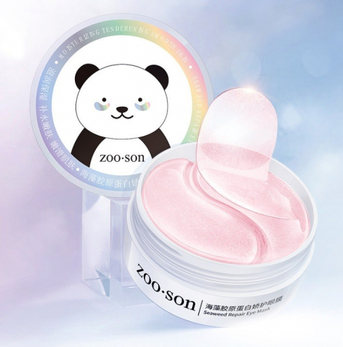Патчи для глаз с коллагеном и экстрактом морских водорослей Zoo Son Collagen Seaweed eye mask, 60 шт.