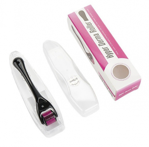 Мезороллер для лица, тела и кожи головы в футляре Derma Roller System 540 игл., Выбор длины игл для мезороллера
