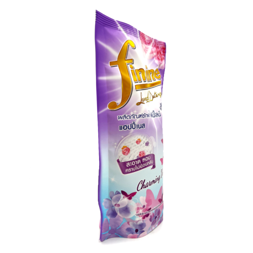 Парфюмированный гель для стирки Fineline ФИОЛЕТОВЫЙ Charming Violet, 400 мл. Таиланд
