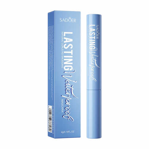 Ультратонкая удлиняющая водоустойчивая тушь для ресниц Sadoer Lasting Waterproof