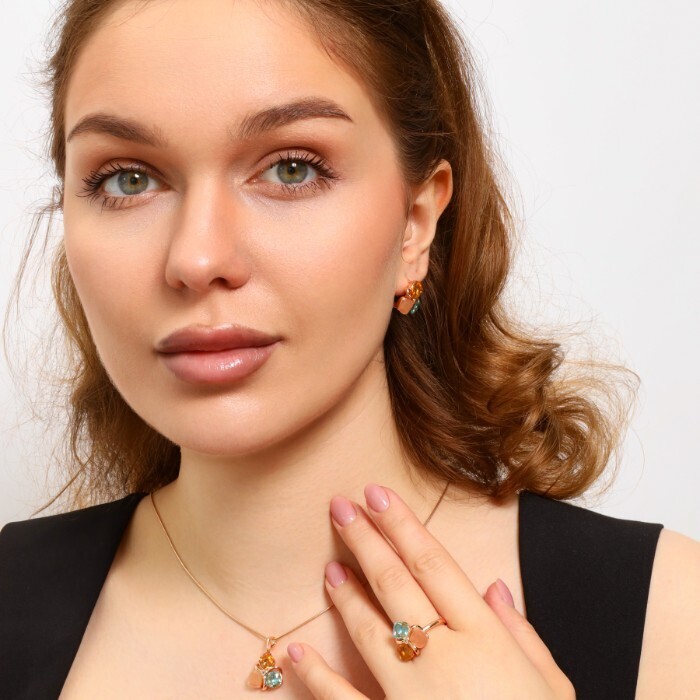 Серьги ювелирная бижутерия коллекция