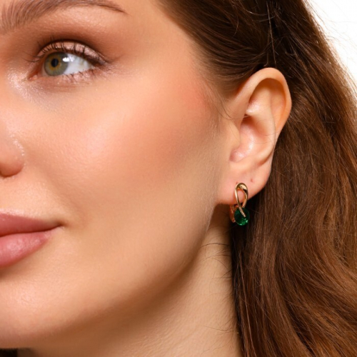 Серьги ювелирная бижутерия коллекция 