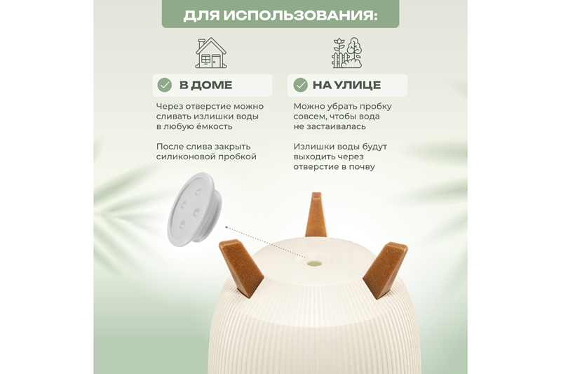 БЫЛО 453 руб! Кашпо 5,4 л 24*24*20 см