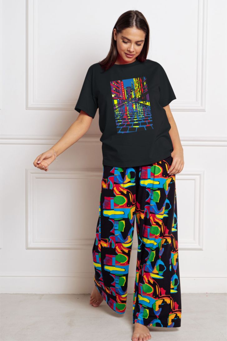 АКЦИЯ 290р. 1100р.Футболка свободного силуэта