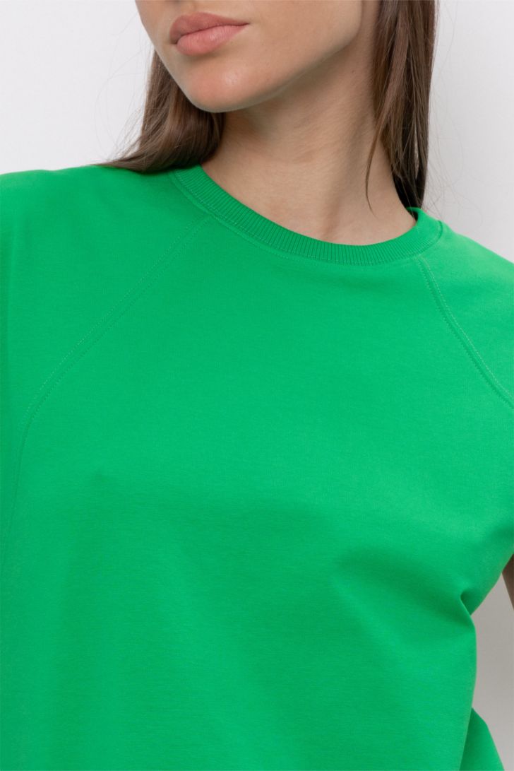 АКЦИЯ 380р. 550р.Футболка свободного силуэта из футера