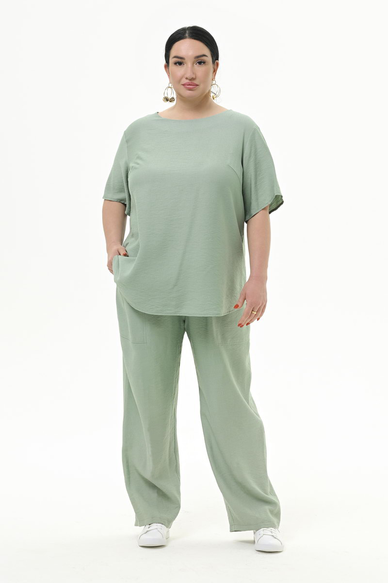 Брюки из плотной вискозы, цвет