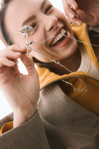 Серебряная подвеска «Расцветай» 2.0