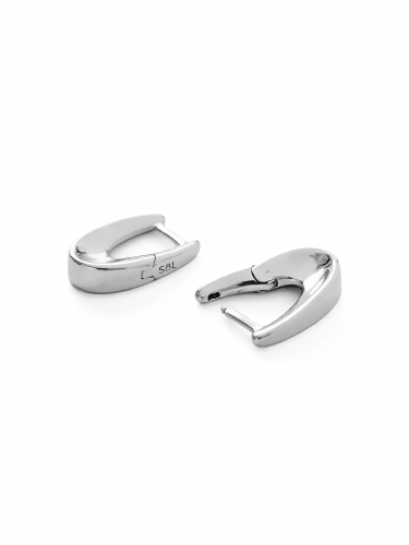 Серебряные серьги «Коромысло» mini