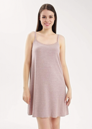 CLE LS025 Сорочка ночн. жен. База кашкорсе