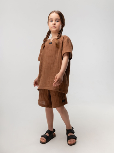 Костюм 11-626MU; коричневый