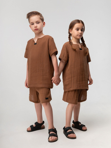 Костюм 11-626MU; коричневый