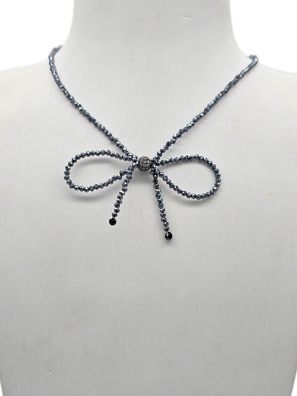 91002709 Колье Роман с камнем