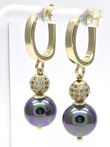 91003011 Серьги Selena Pearls