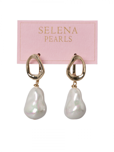 20151609 Серьги Selena Pearls