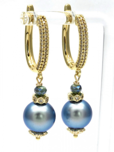 91002991 Серьги Selena Pearls