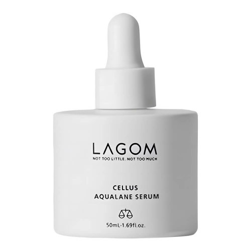 LAGOM/ Глубокоувлажняющая ампула с ферментированным скваланом Lagom Cellus Aqualane Serum 50 мл.