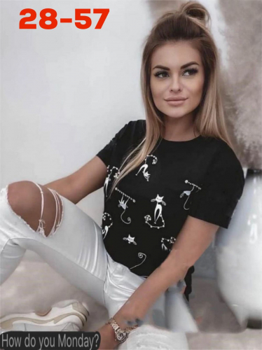 Футболка женская, код 7317283
