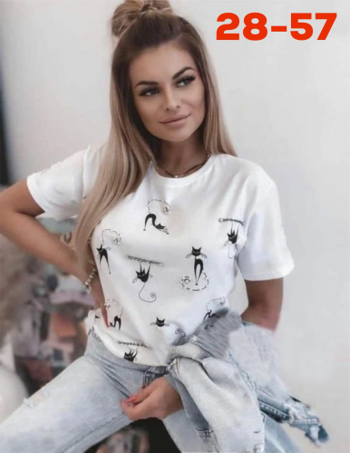 Футболка женская, код 7317280