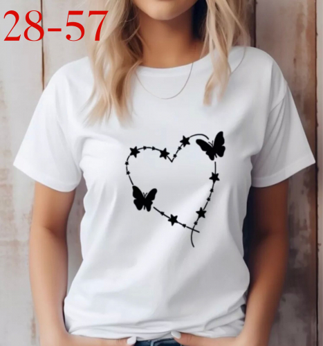 Футболка женская, код 7317395