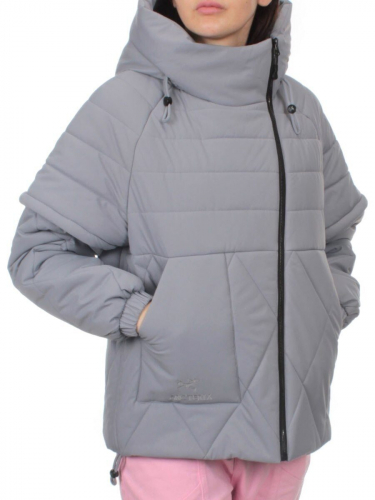 270 GRAY Куртка зимняя облегченная женская (верблюжья шерсть)