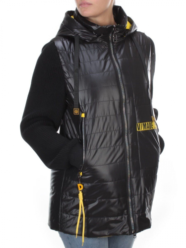 8255 BLACK Куртка демисезонная женская BAOFANI (100 гр. синтепон)