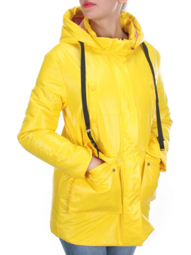 8251 YELLOW Куртка демисезонная женская BAOFANI (100 гр. синтепон)