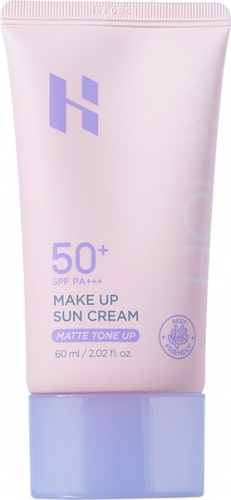 823 р.  968 р.  Солнцезащитный крем для лица + матовая база под макияж Make Up Sun Cream Matte Tone Up SPF 50+ PA+++, 60 мл