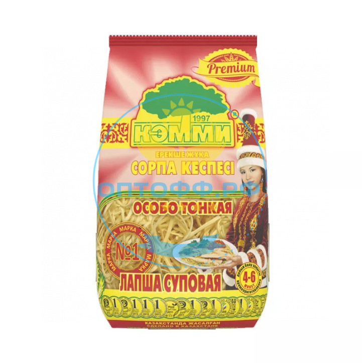 Кемми Лапша Суповая яичная (особо тонкая) Premium 200гр (кор*12)
