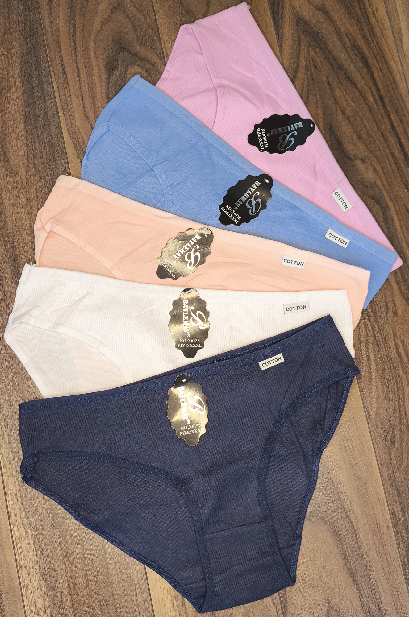 Трусы женские 6135 (цвета в ассортименте)