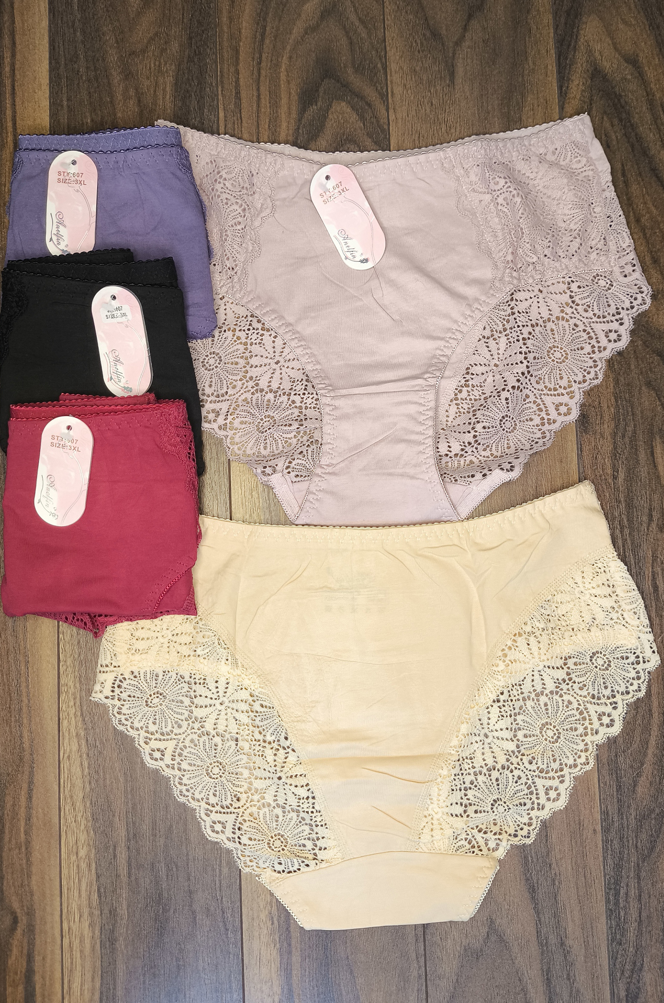 Трусы женские 607 (цвета в ассортименте)