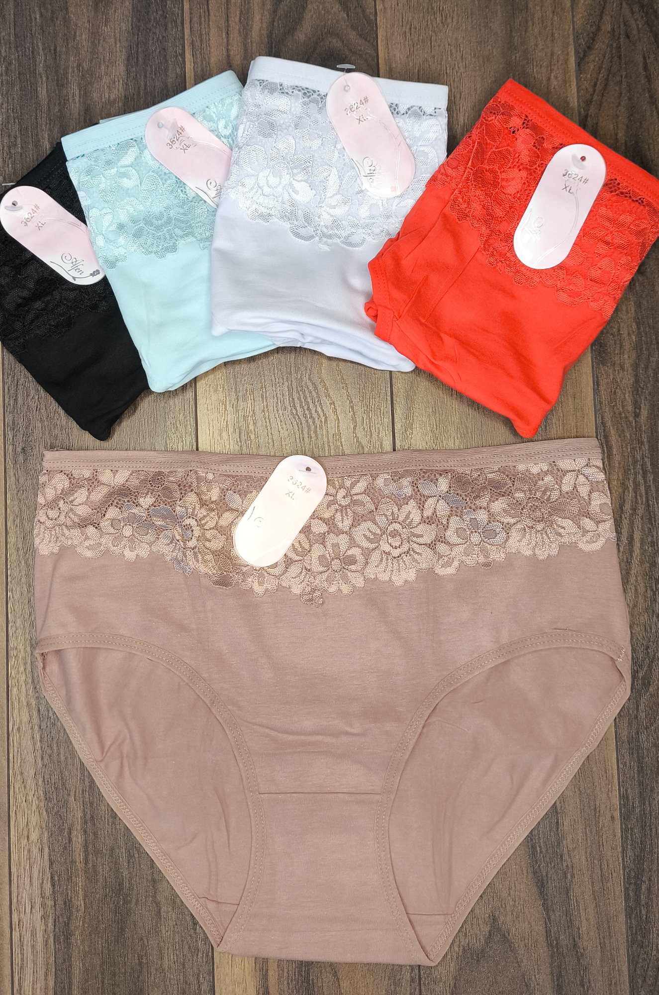 Трусы женские 3624 (цвета в ассортименте)