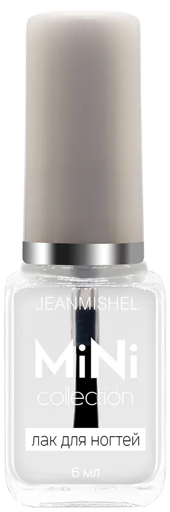 JEANMISHEL Лак д/н МИНИ 6мл set №100 Прозрачный (24шт)