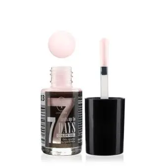 Triumpf Лак д/н COLOR GEL 7 DAYS тон 203 Pink pears/Розовый жемчуг (8мл).12