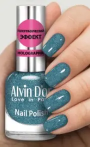 Alvin D`or (ADN-07) Лак д/ногтей Голографич. тон 710 (15мл). 12
