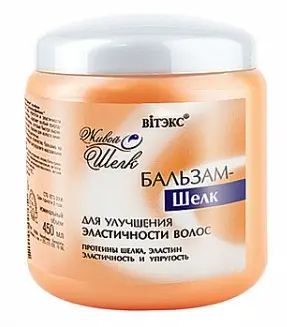 Витэкс Живой шелк Бальзам-шелк д/улучш.эластич.в.(450мл).18
